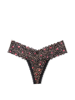Floral Lace Thong Panty