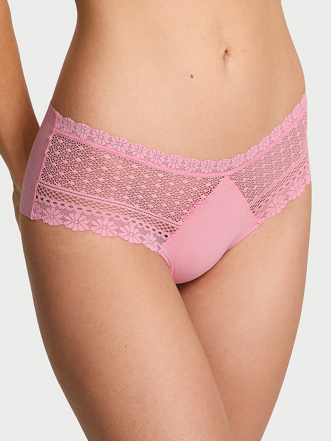 vs No-Show No-Show Daisy Lace Cheeky Panty 1 of 3 