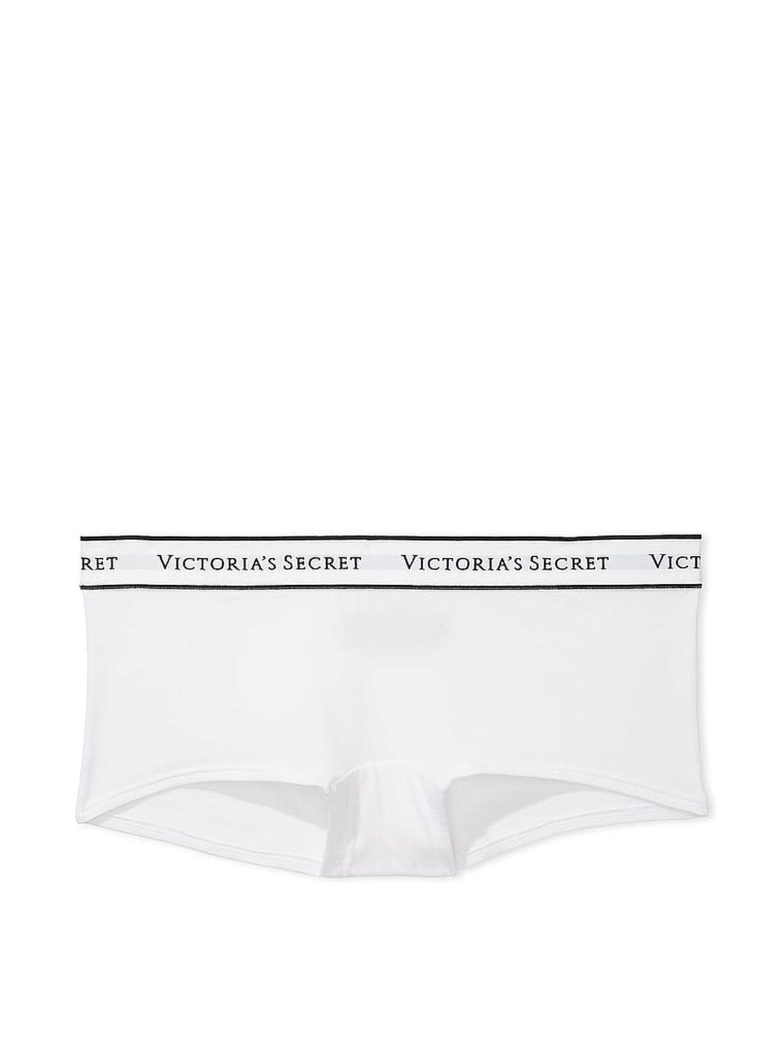 vs Cotton Logo Cotton Boyshort Panty Vs White 3 of 3 