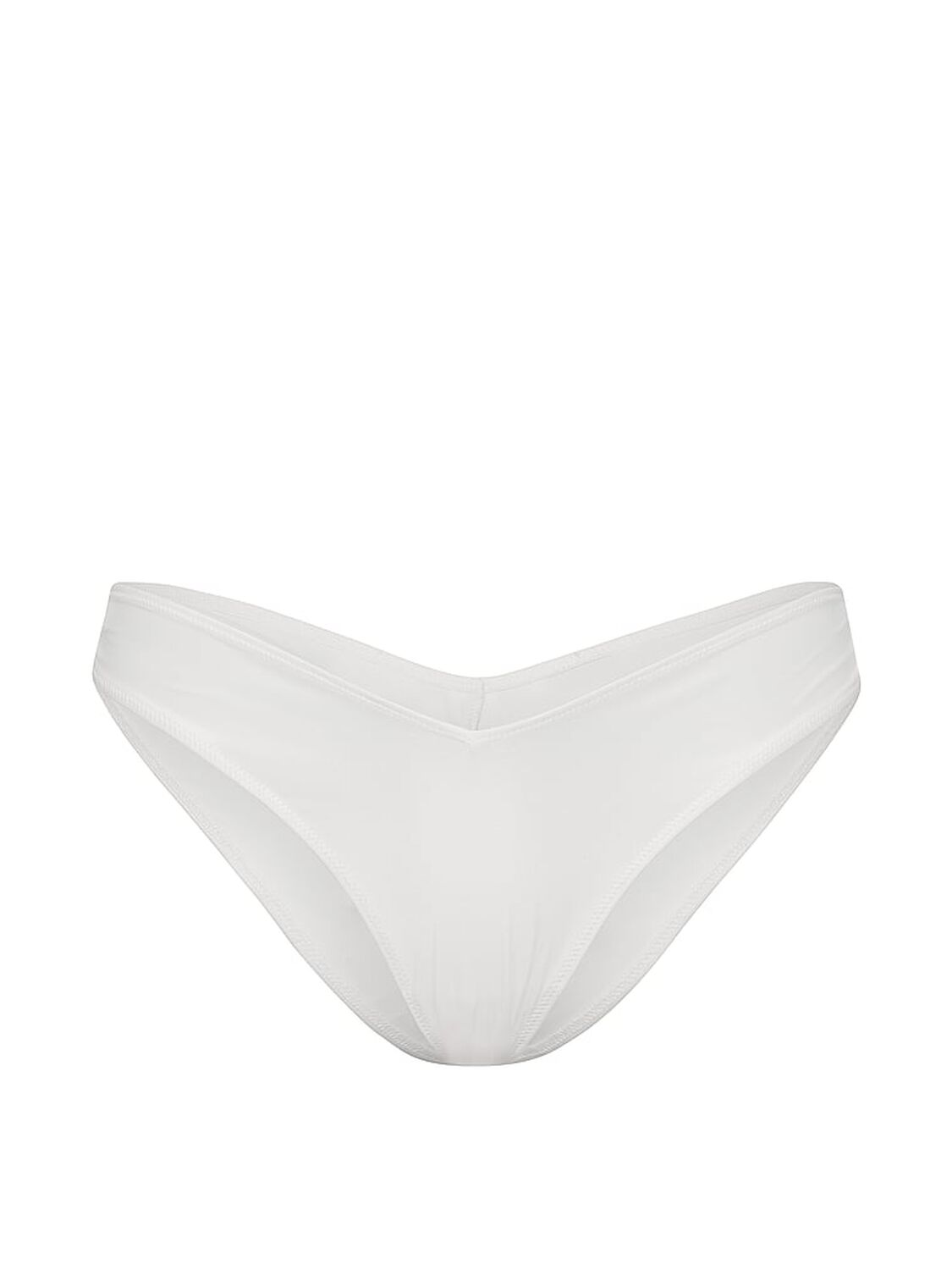 vs Dream Angels Satin Bow-Back Brazilian Panty Coconut White 3 of 3 