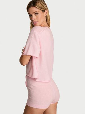 Luxe Knit Tee & Short Set