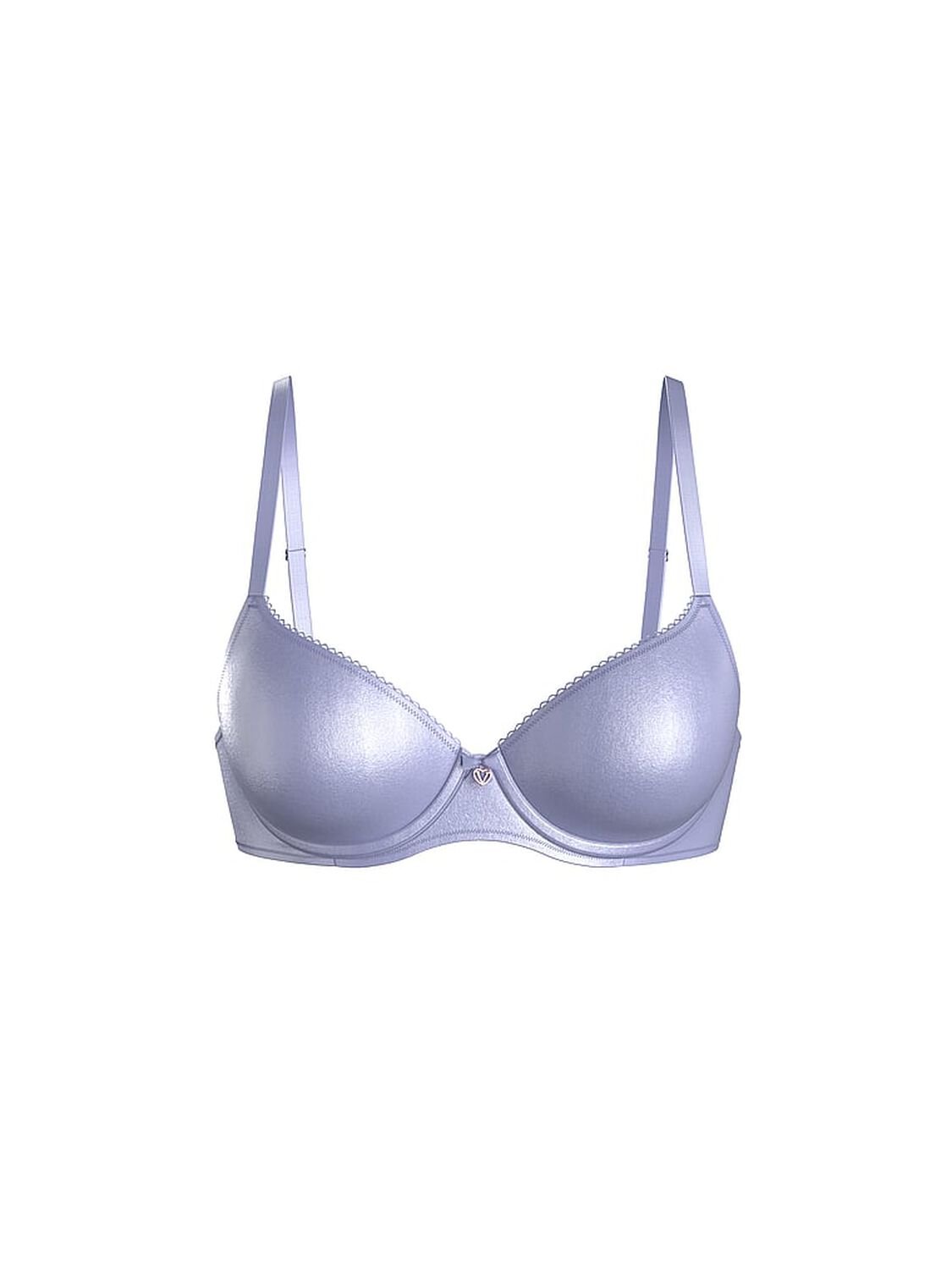 vs Body By Victoria Lightly Lined Smooth Demi Bra Light Lavender 3 of 3 