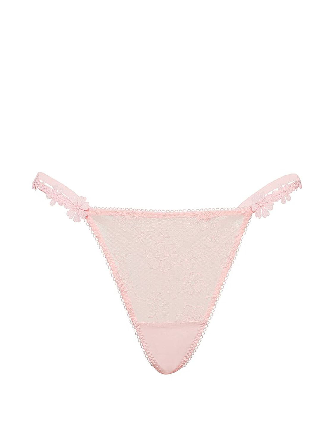 vs Dream Angels Blossom Embroidery V-String Panty Blossom Embroidery 3 of 4 