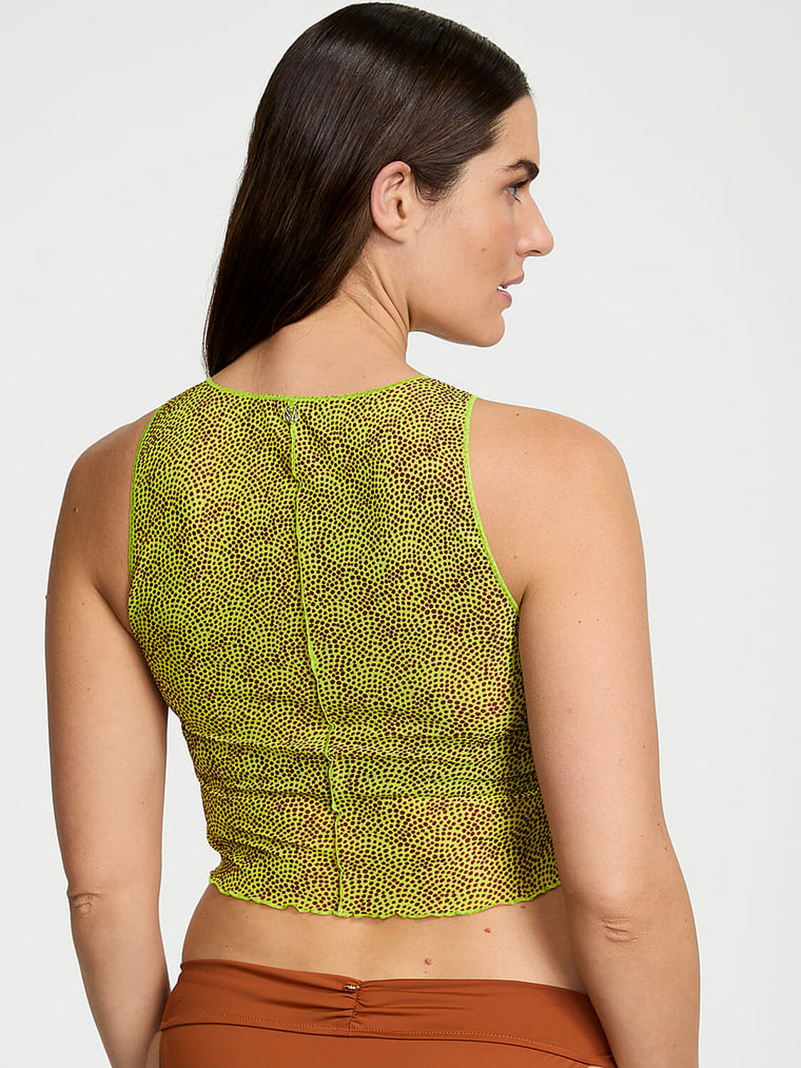 vs Victoria's Secret Swim Beachwear Mesh Tank Top 2 of 4 