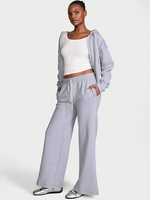 Iconic Fleece Wide-Leg Sweatpant