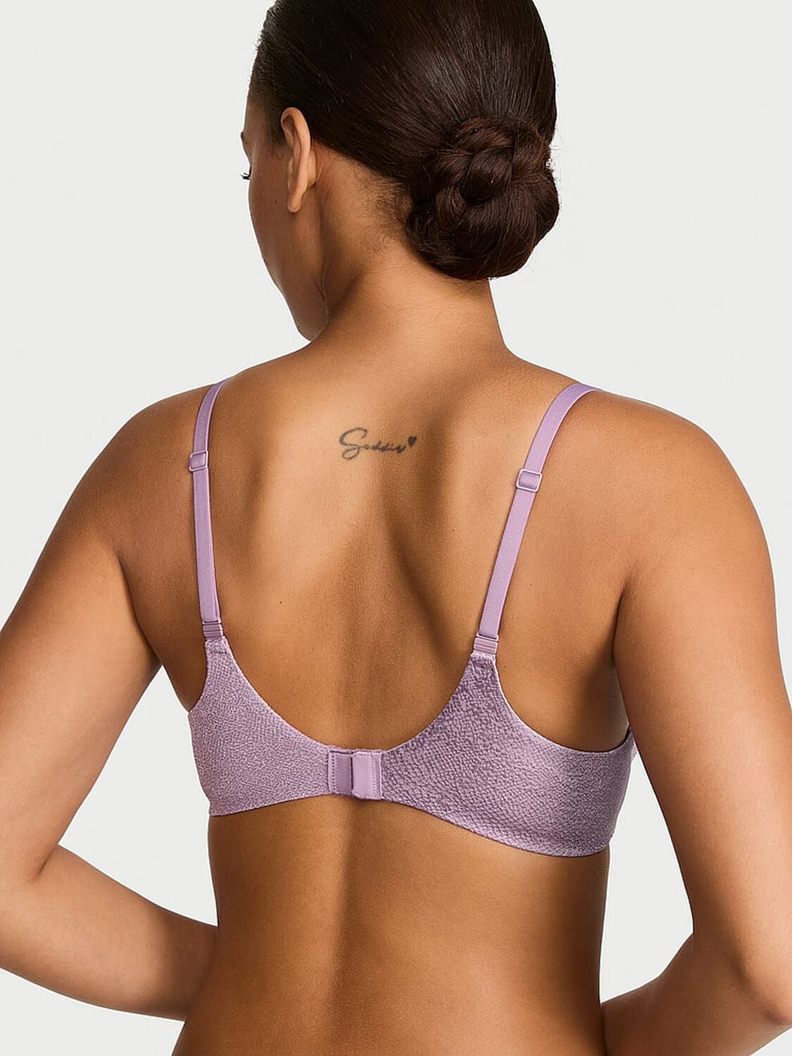 vs Body By Victoria FlexFactor Lightly Lined Balconette Bra Deep Hyacinth 2 of 2 