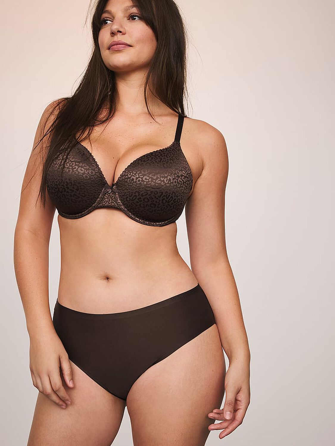 vs Body By Victoria Body by Victoria Flex Mid-Rise Bikini Panty French Roast 4 of 4 
