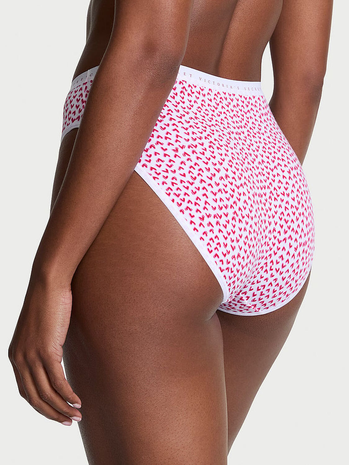 vs Victoria's Secret Stretch Cotton High-Leg Brief Panty 2 of 3 