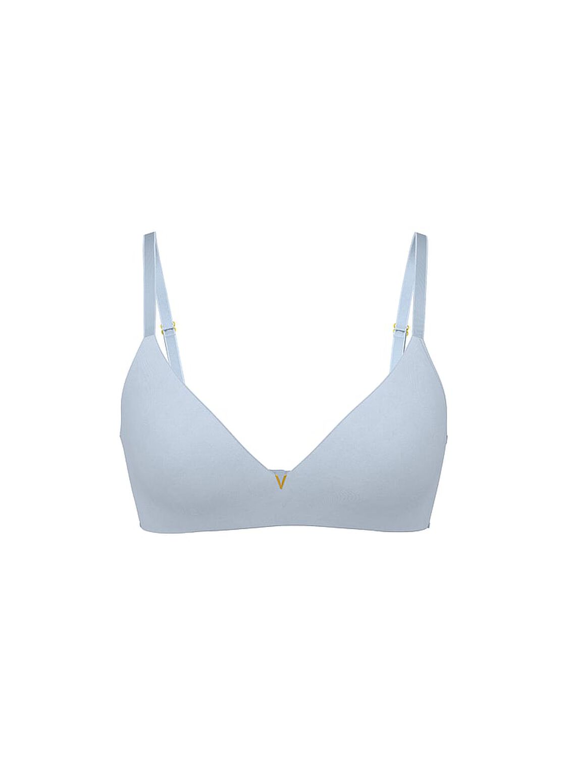 vs Love Cloud Wireless Push-Up Bra Blue Grey 3 of 3 