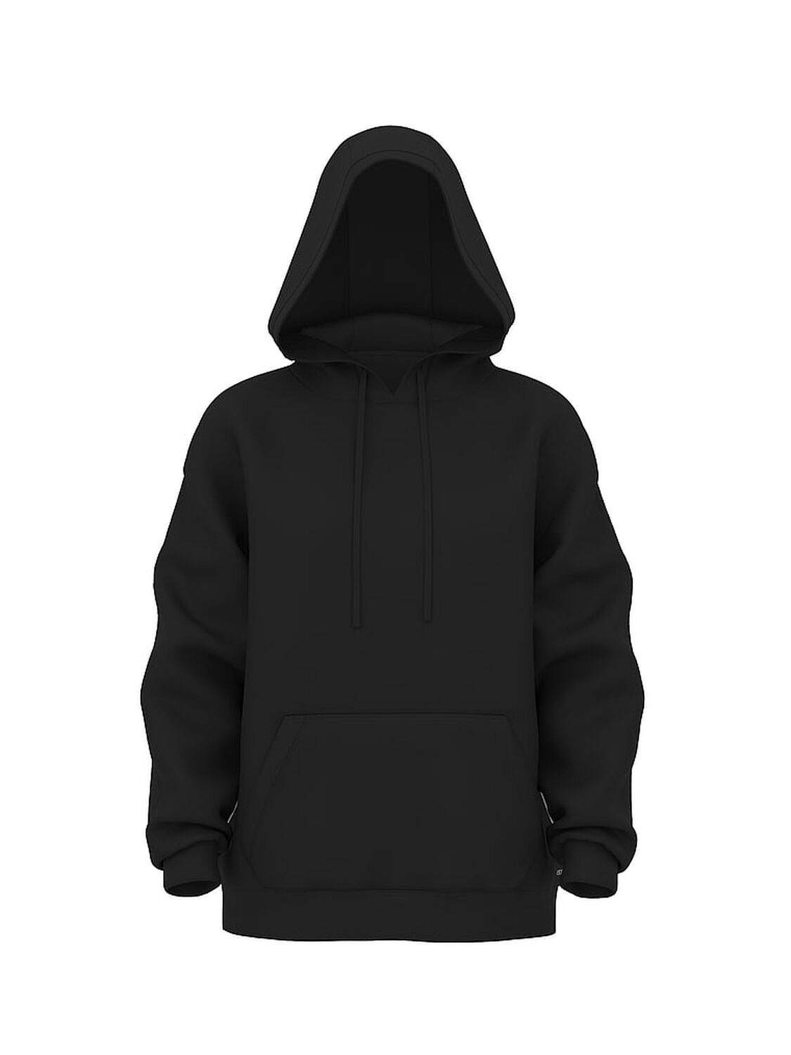 vs Vsx VSX Defined Scuba Oversized Hoodie Black 3 of 3 