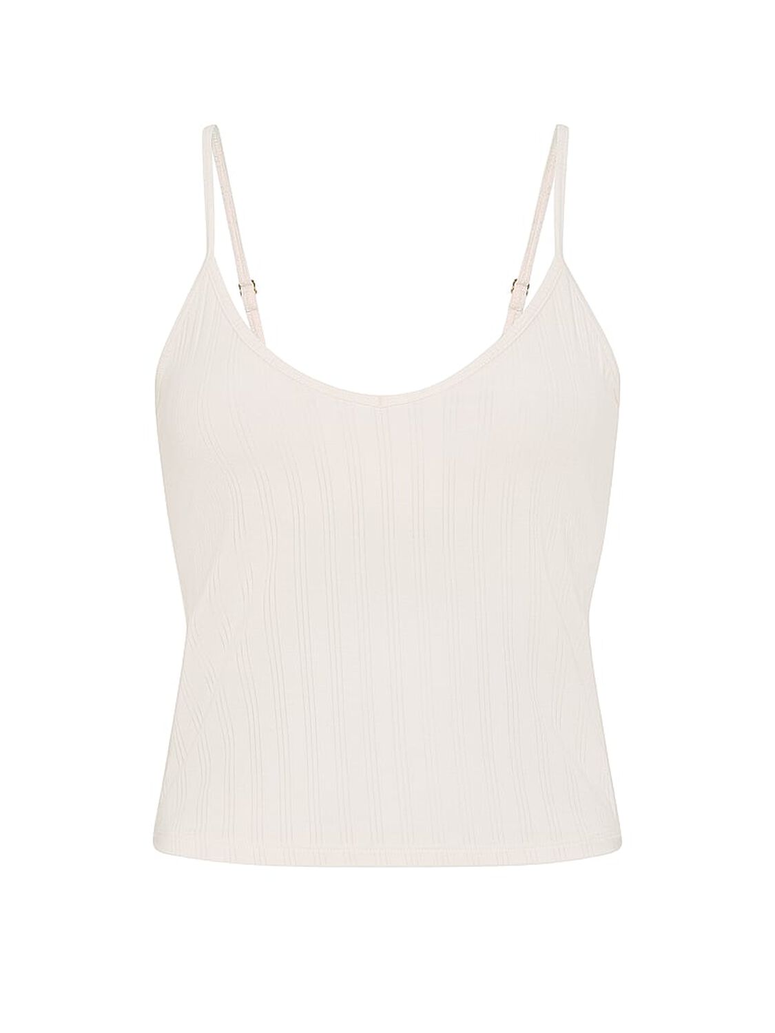 vs Victoria's Secret SoSoft&trade; Modal Ultra-Fine Cami Top Coconut White 3 of 3 