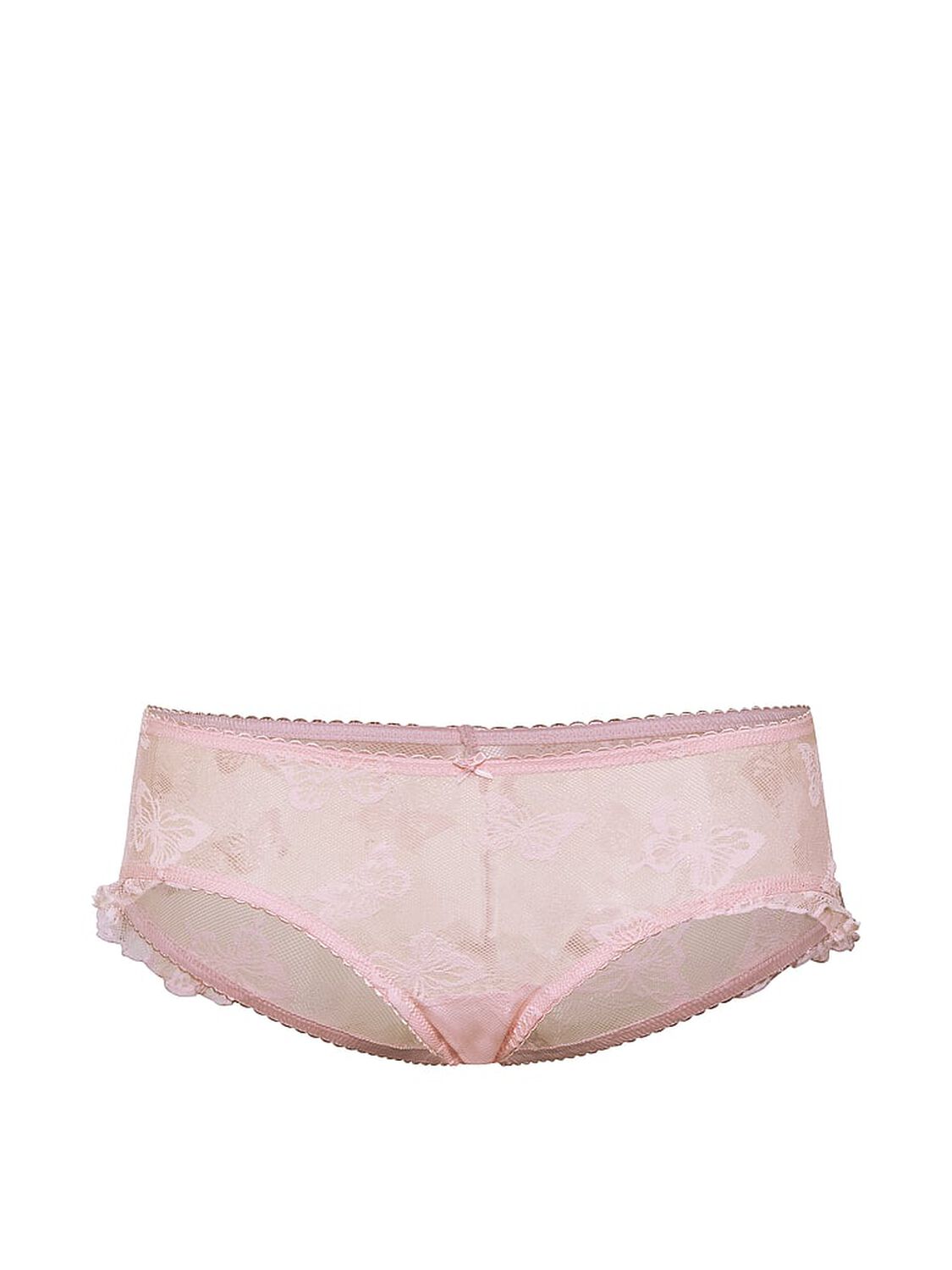 vs The Lacie Butterfly Mesh Flutter Cheeky Panty Angel Pink 3 of 3 