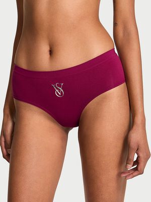 Seamless Sparkle Logo Hiphugger Panty