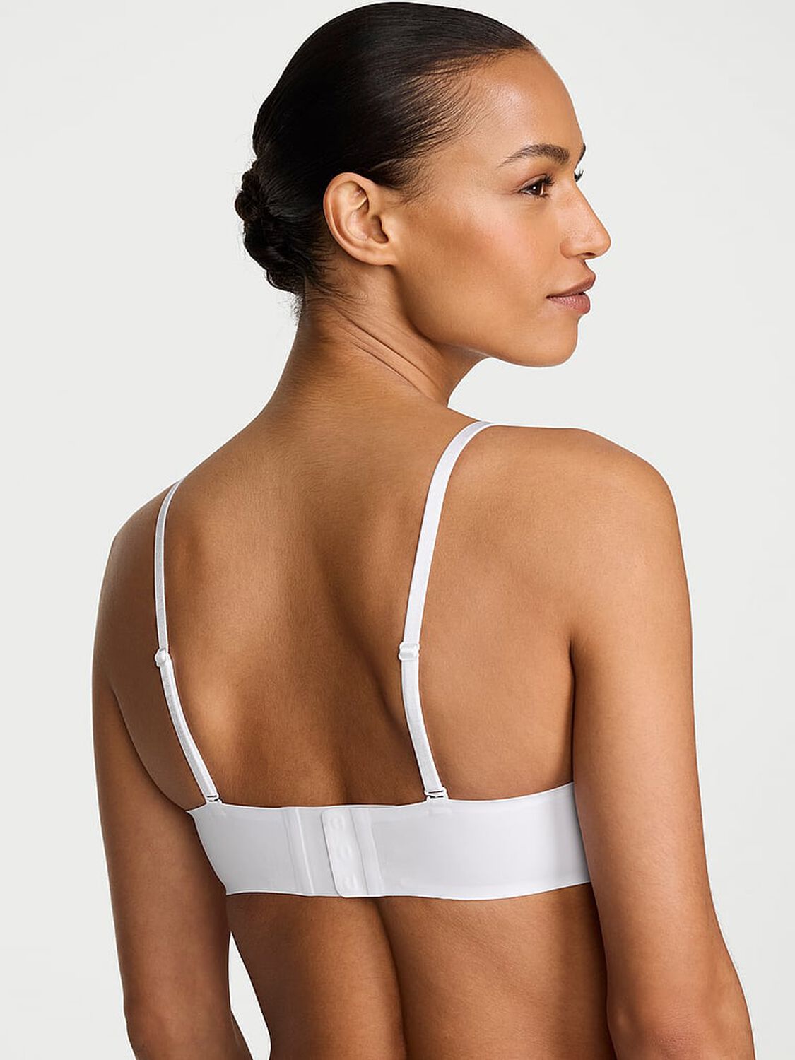 vs Victoria's Secret Bare Push-Up Strapless Bra Vs White 2 of 4 
