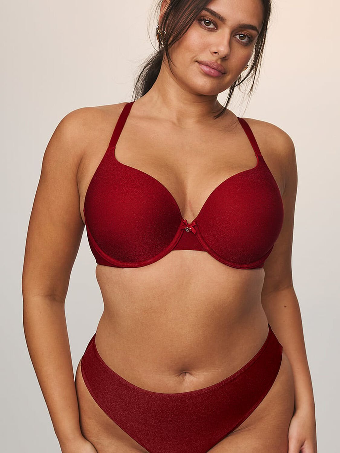 vs Seamless Seamless Shine Bikini Panty Red Lacquer 3 of 3 