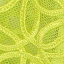 Geo Daisy Lace Unlined Low-Cut Demi Bra, Limelight, swatch
