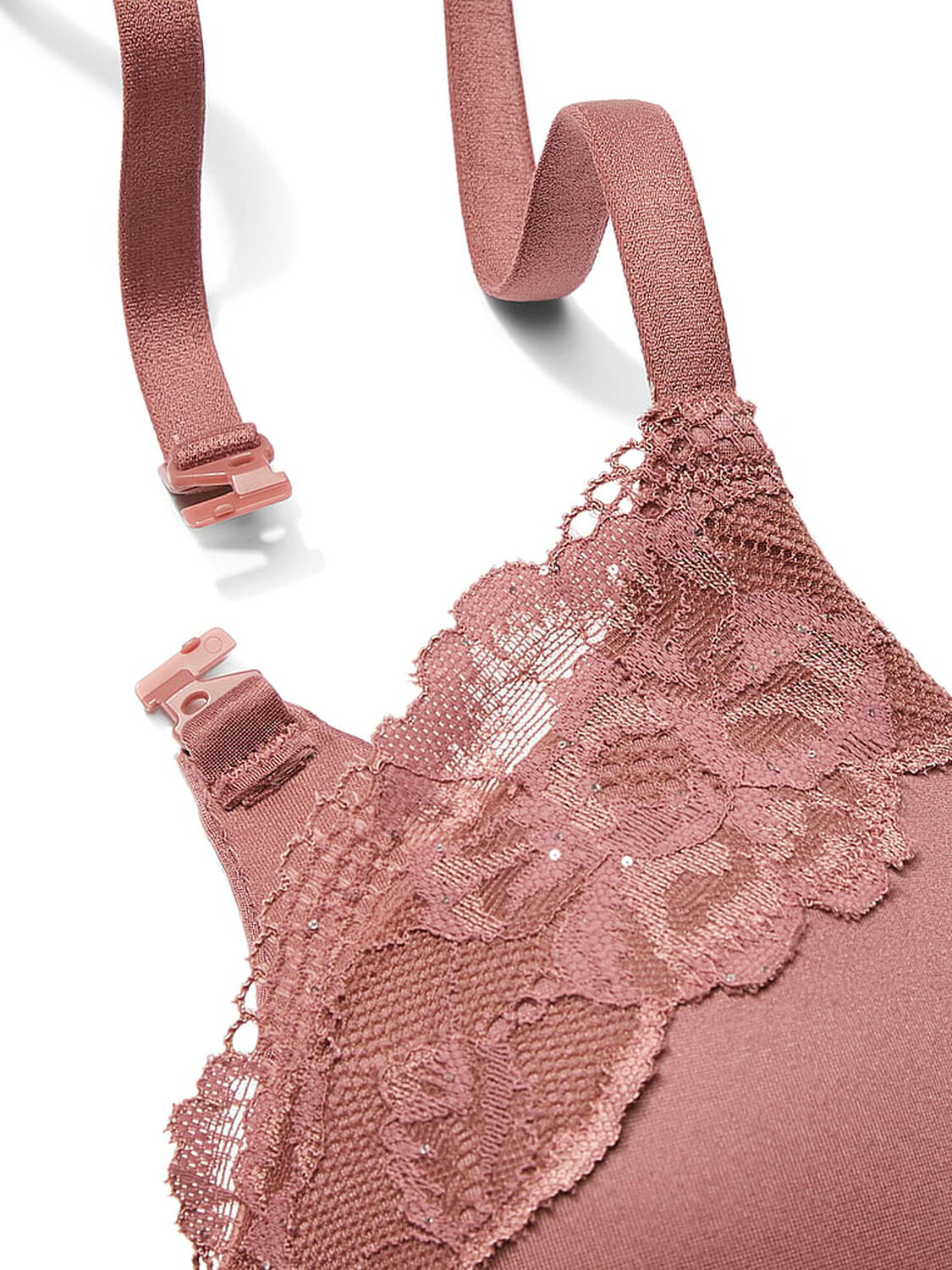 vs Body By Victoria Lace-Trim Push-Up Perfect Shape Bra 4 of 4 