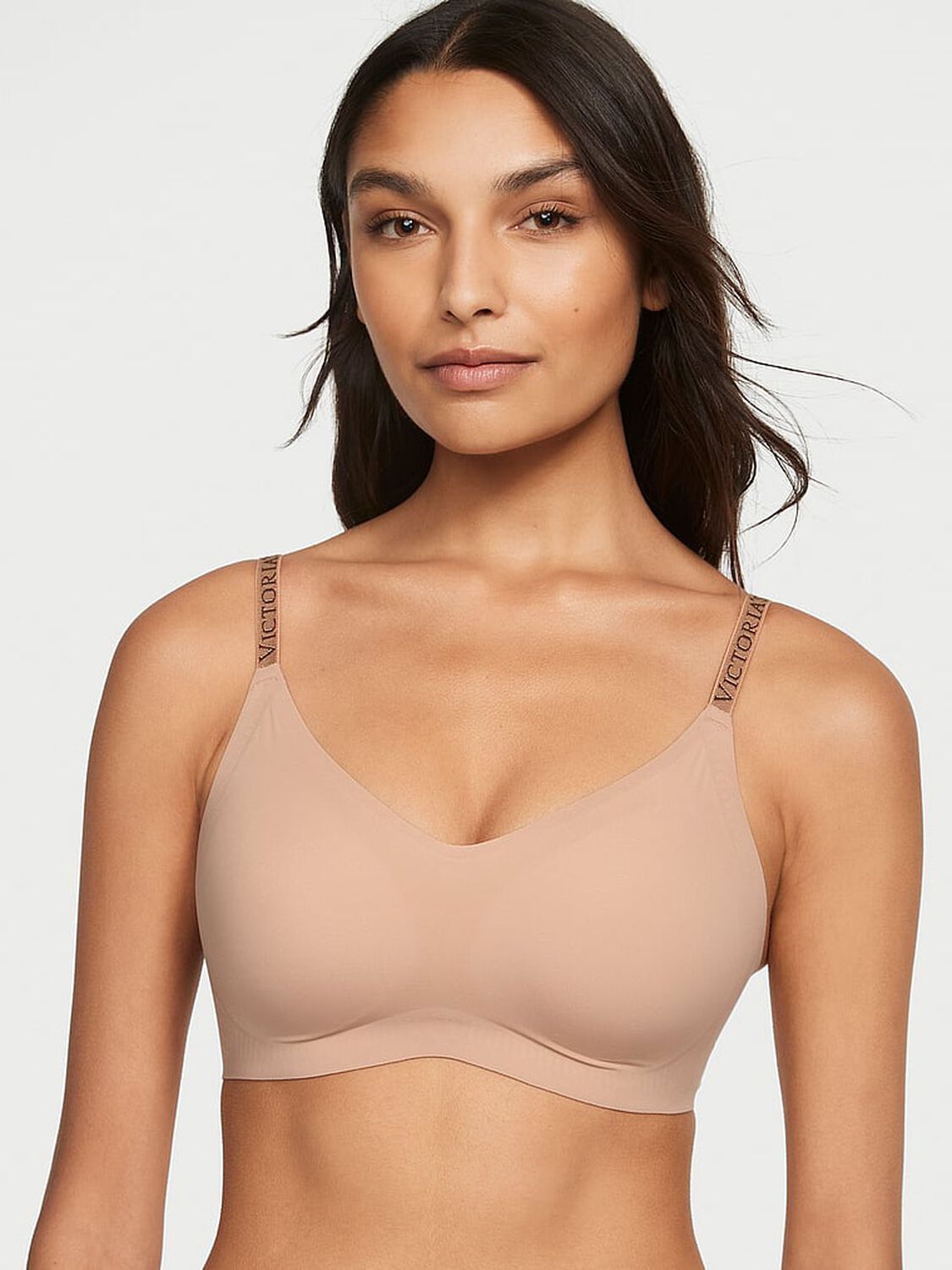 vs The T-Shirt T-Shirt Lightly Lined Comfort Bra Toasted Sugar 1 of 3 