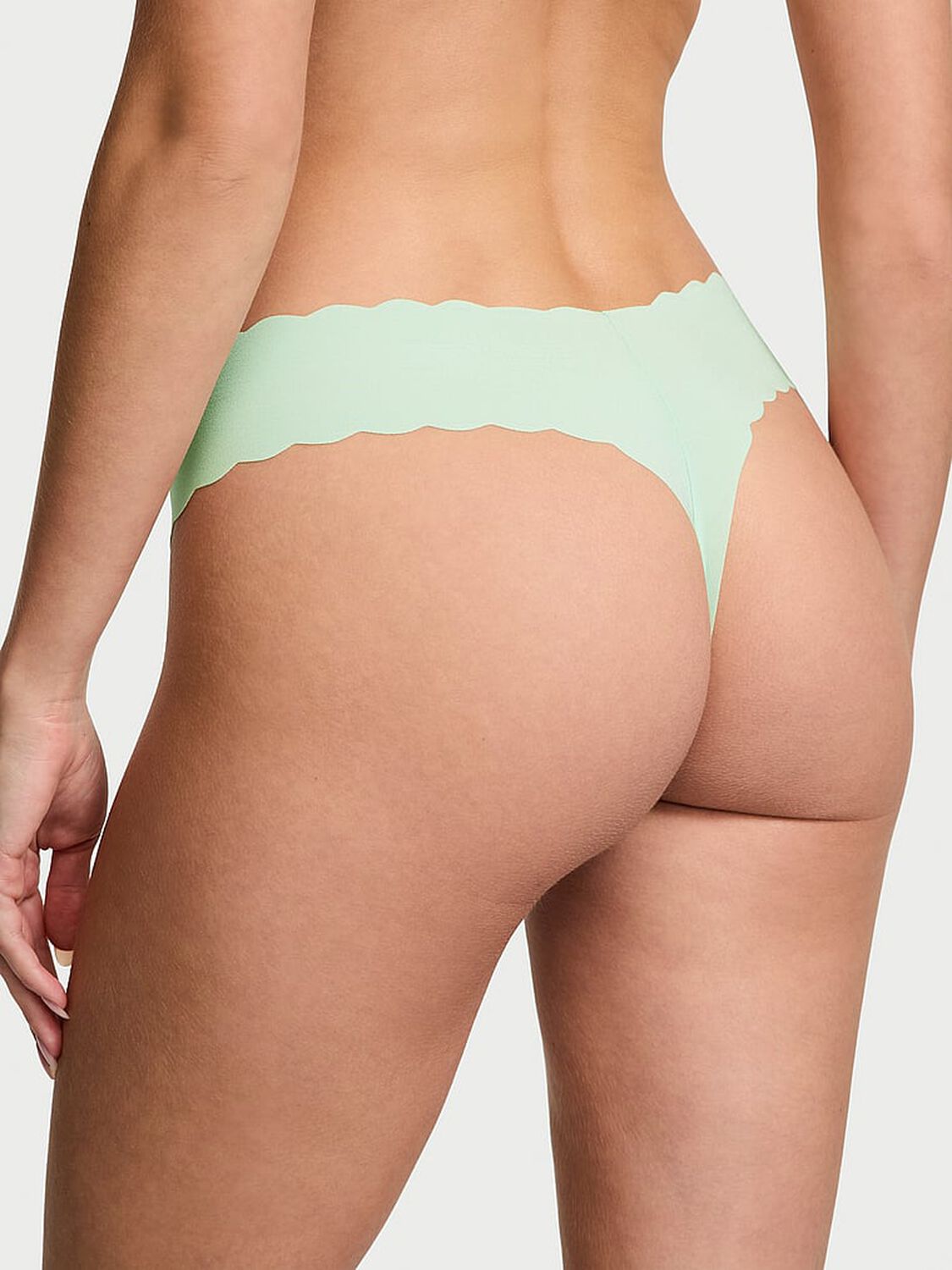 vs No-Show No-Show Thong Panty Pretty Mint 2 of 3 