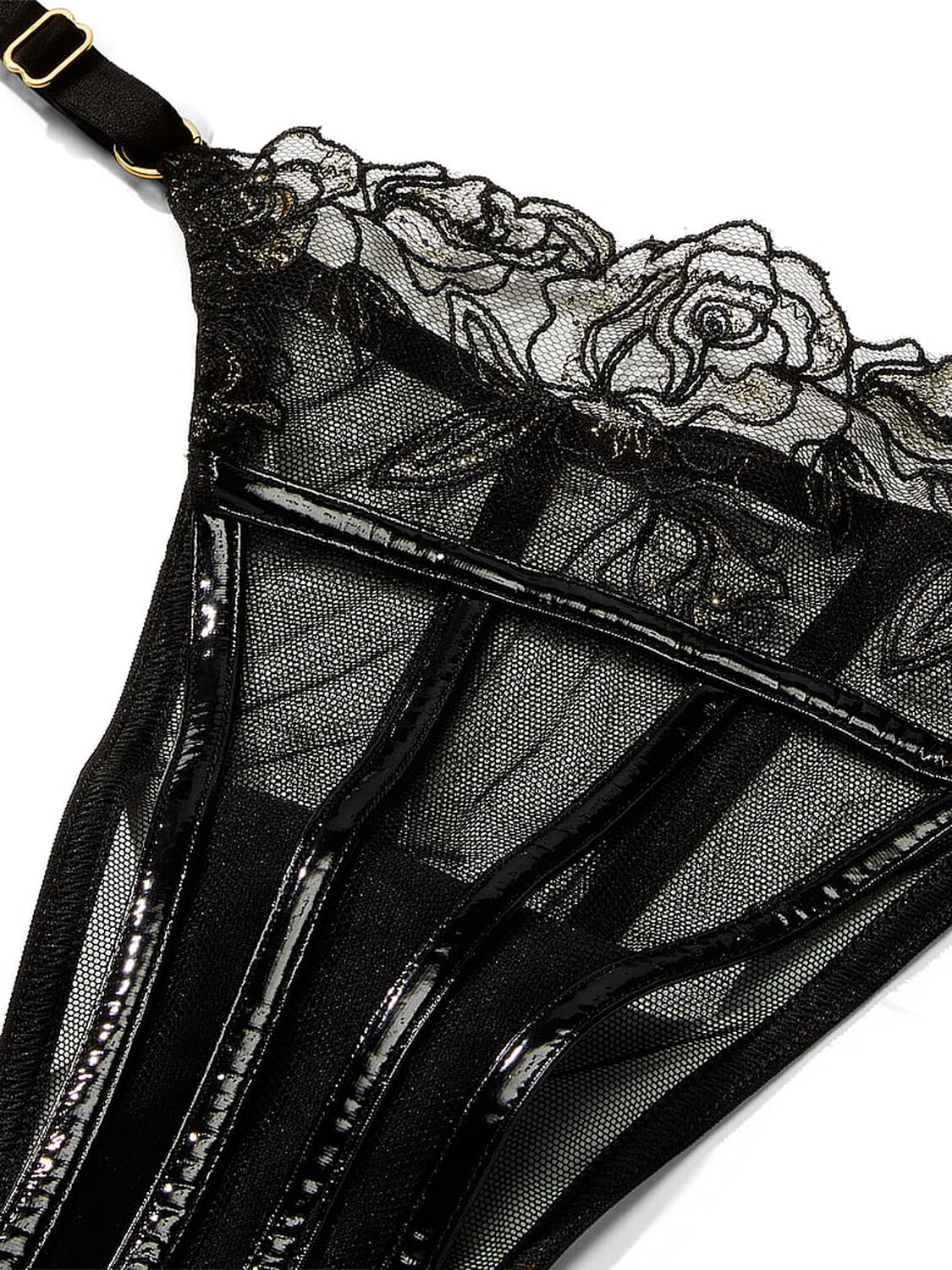 vs Very Sexy Midnight Affair Embroidery Brazilian Panty 4 of 4 