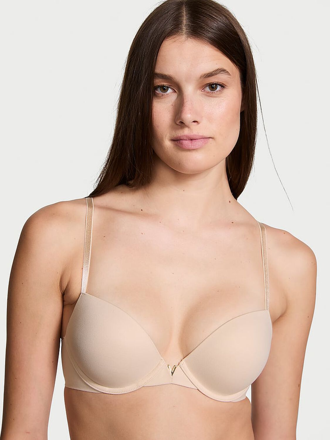 vs Dream Angels Smooth Push-Up Bra Marzipan 1 of 4 