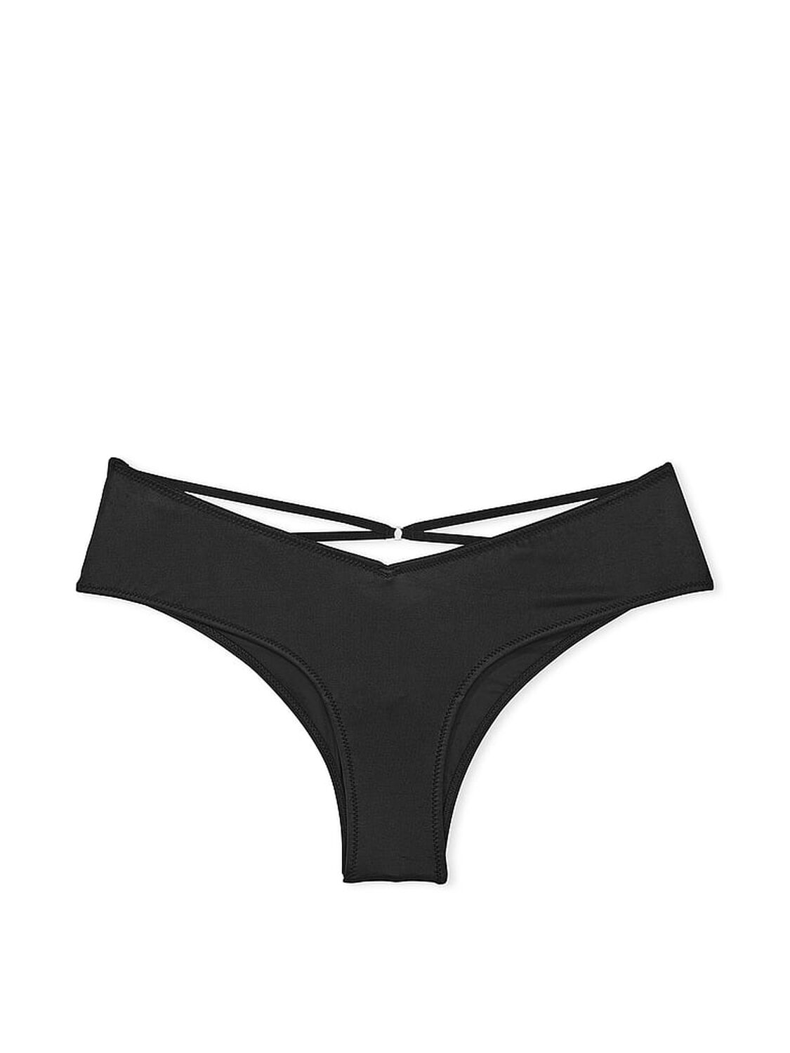 vs Very Sexy Strappy Back High-Leg Cheeky Panty Black 3 of 3 
