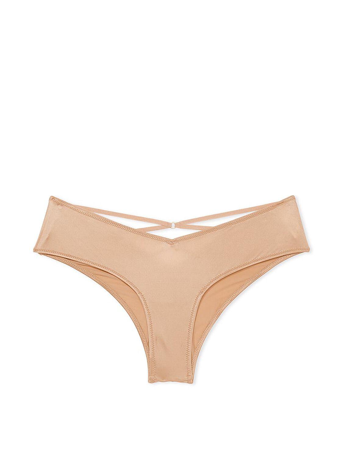vs Very Sexy Strappy-Back High-Leg Cheeky Panty Praline 3 of 3 