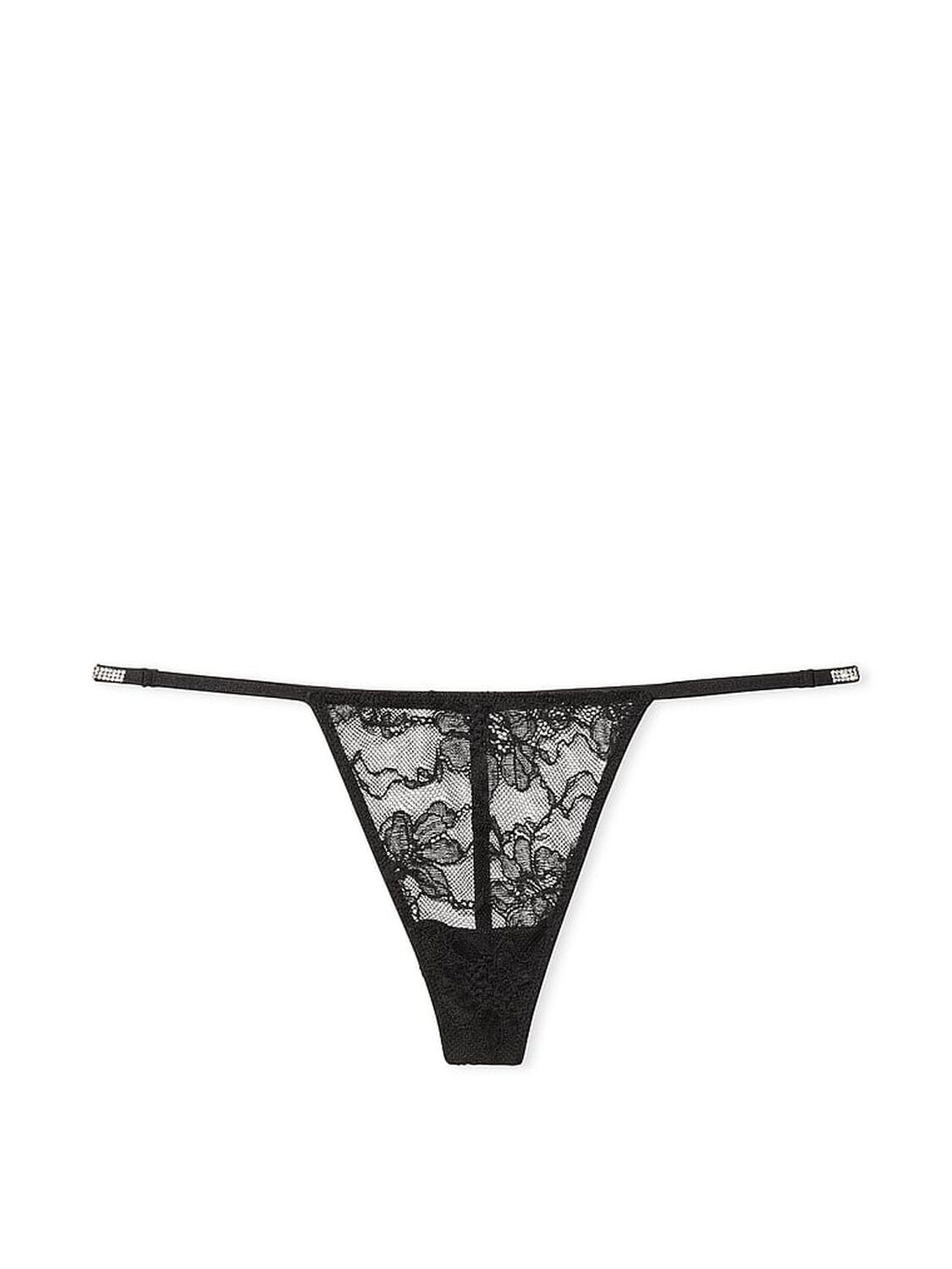 vs Very Sexy Shine Strap Lace V-String Panty 3 of 4 