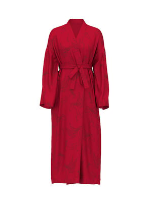 Equestrian Glam Satin Long Robe