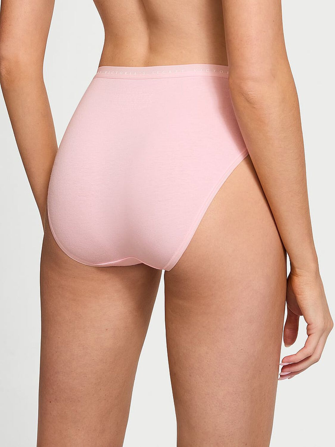 vs Victoria's Secret Stretch Cotton High-Leg Brief Panty Pretty Blossom 2 of 3 