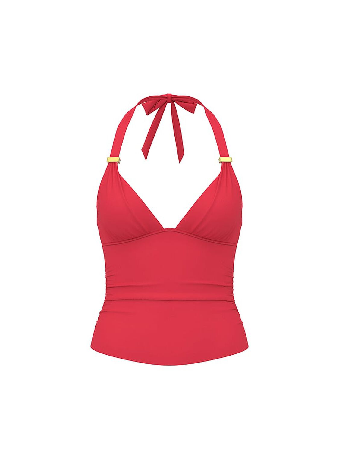 vs Victoria's Secret Swim Ultimate Smoothing Harlow Push-Up Tankini Top Poppy 3 of 3 