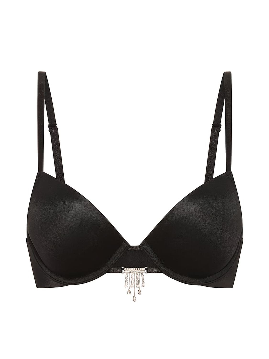 vs Very Sexy Angel Shine Push-Up Bra Black 3 of 4 