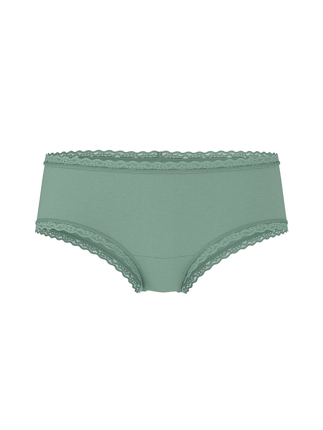vs The Lacie Cotton Lace-Waist Cheeky Panty Seasalt Green 3 of 3 