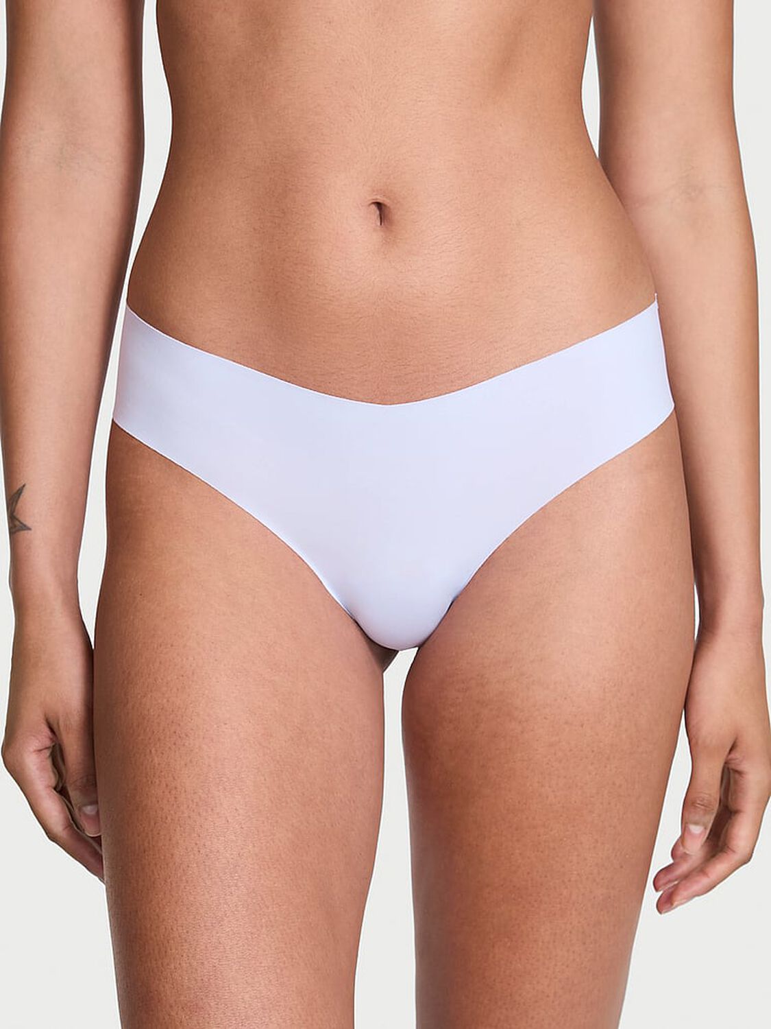 vs No-Show No-Show Strappy Thong Panty Soft Iris 1 of 3 