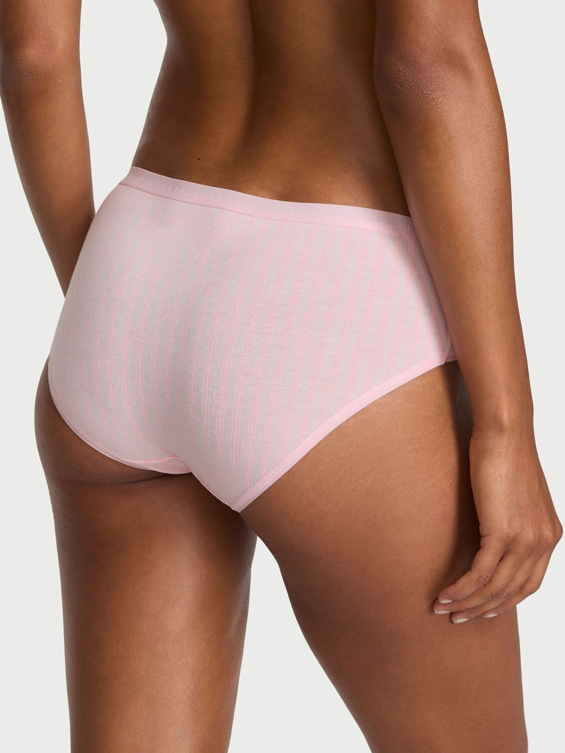 vs Victoria's Secret Stretch Cotton Hiphugger Panty Stripe 2 of 3 