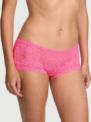 Lace Low-Rise Boyshort