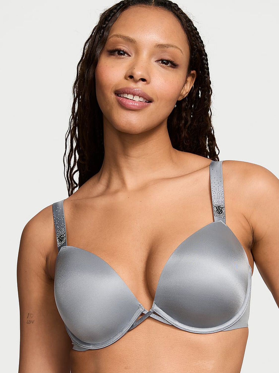 vs Very Sexy Scattered Shine Strap Push-Up Bra 1 of 5 