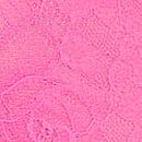 Sheer Rose Plunge Bodysuit, Ultre Pink, swatch