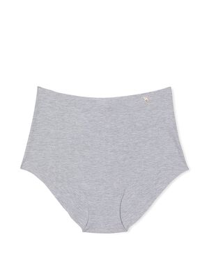 No-Show Cotton High-Waist Brief Panty