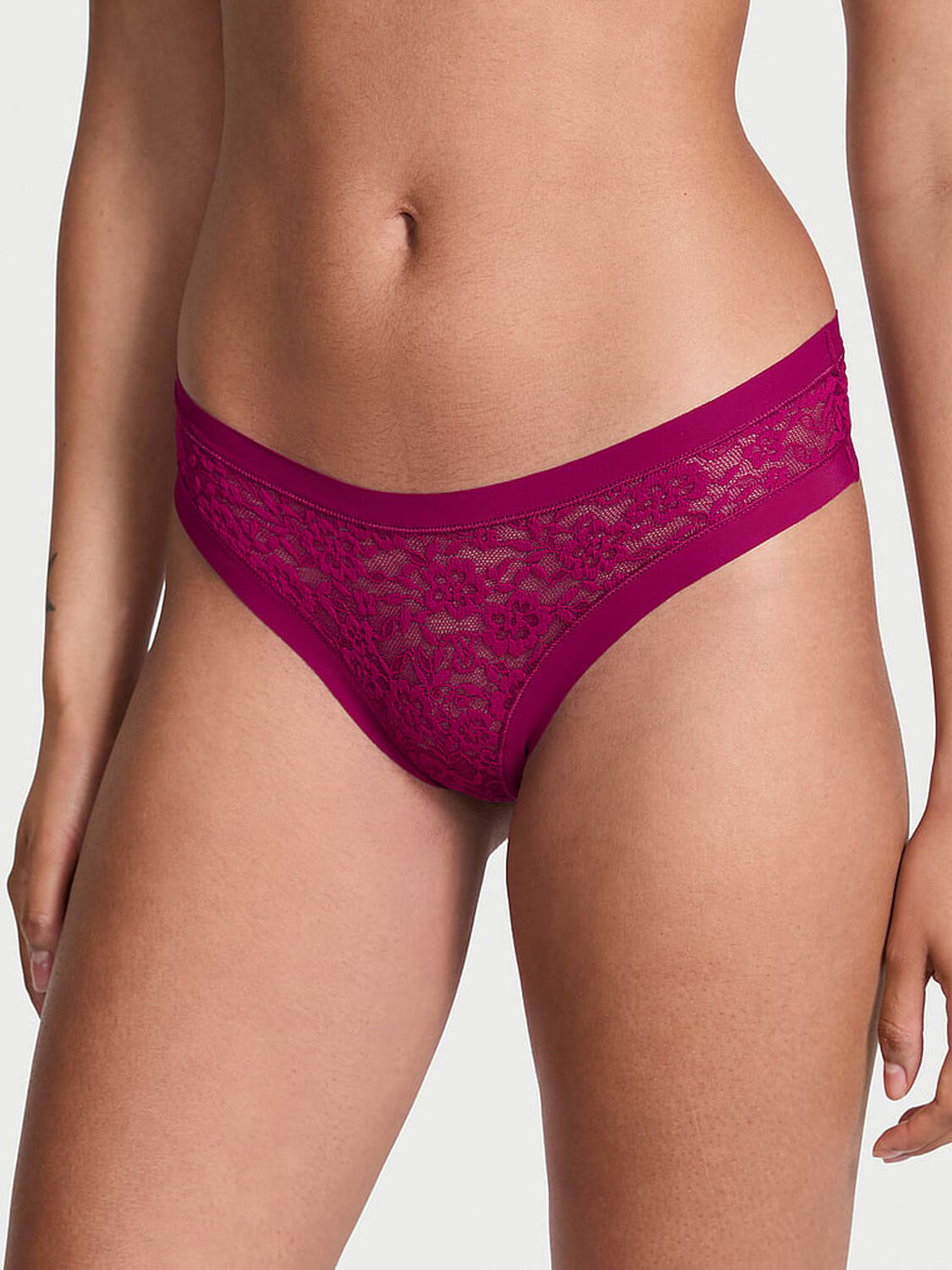 vs No-Show No-Show Lacie Thong Panty Fresh Jam 2 of 3 