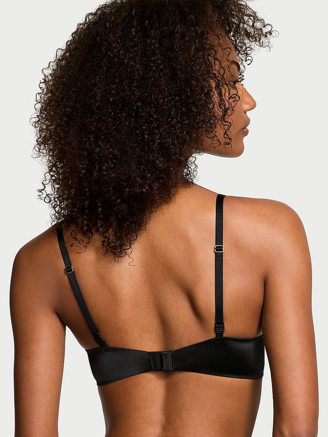 vs Very Sexy Smooth Lightly Lined Demi Bra Black 2 of 4 