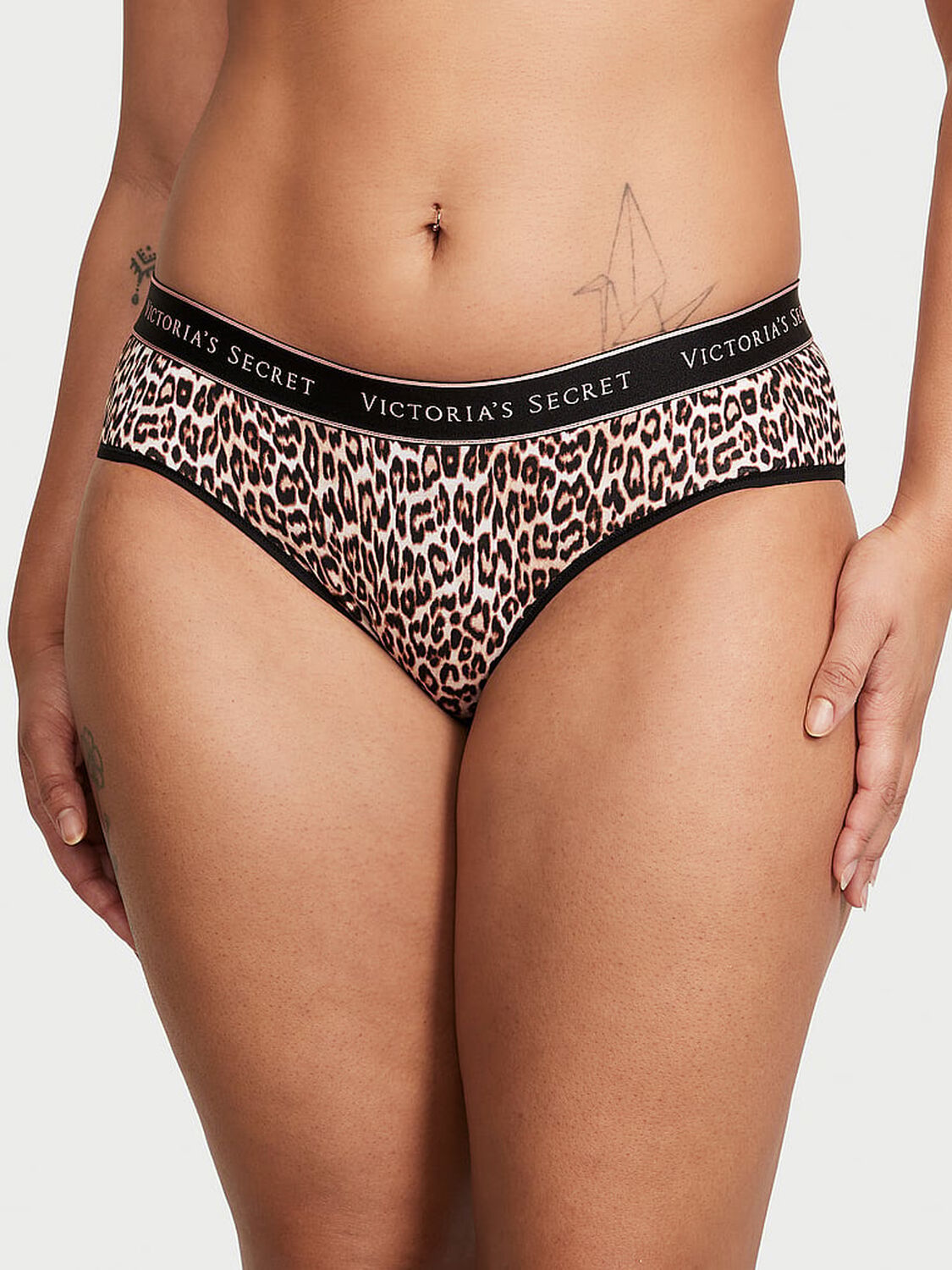 vs Cotton Logo Cotton Hiphugger Panty 1 of 3 