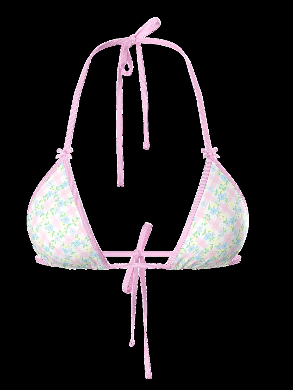 vs Victoria's Secret Cape May Bikini Top Carmine Rose Fruit Salad 3 of 3 