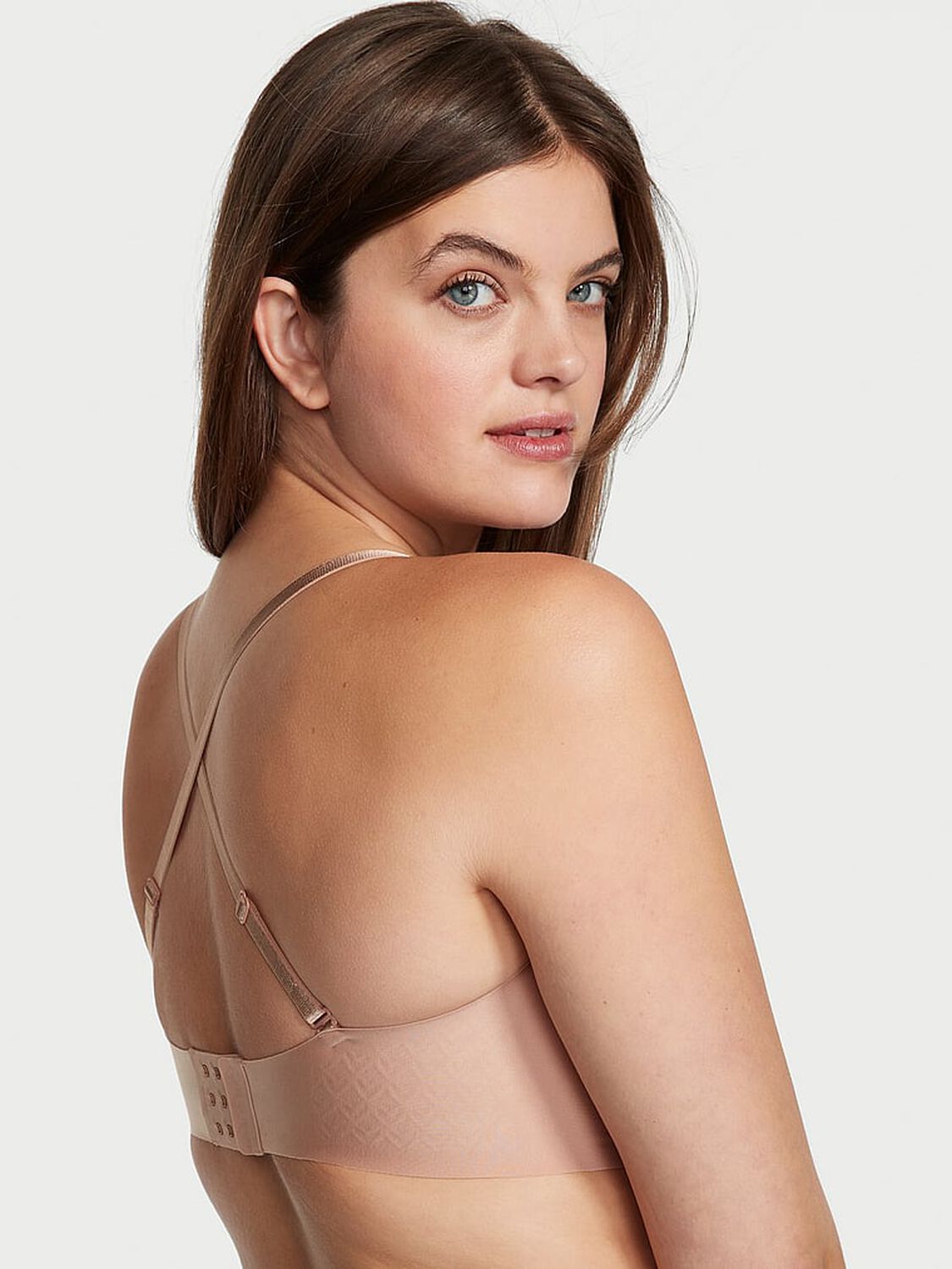 vs Victoria's Secret Bare Sexy Illusions Uplift Strapless Bra Macaron 1 of 4 