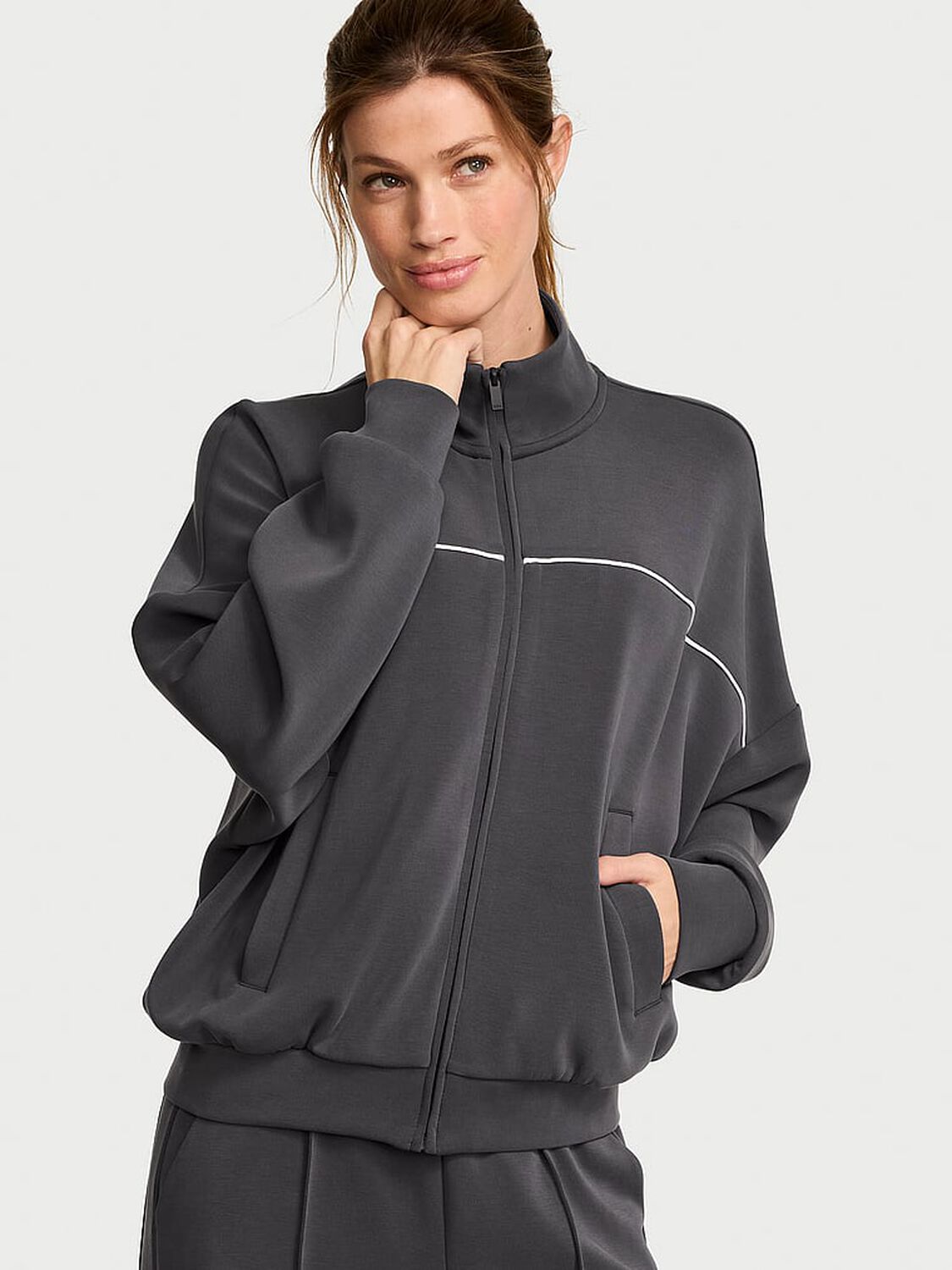 vs Vsx Featherweight Knit Full-Zip Track Jacket 1 of 4 
