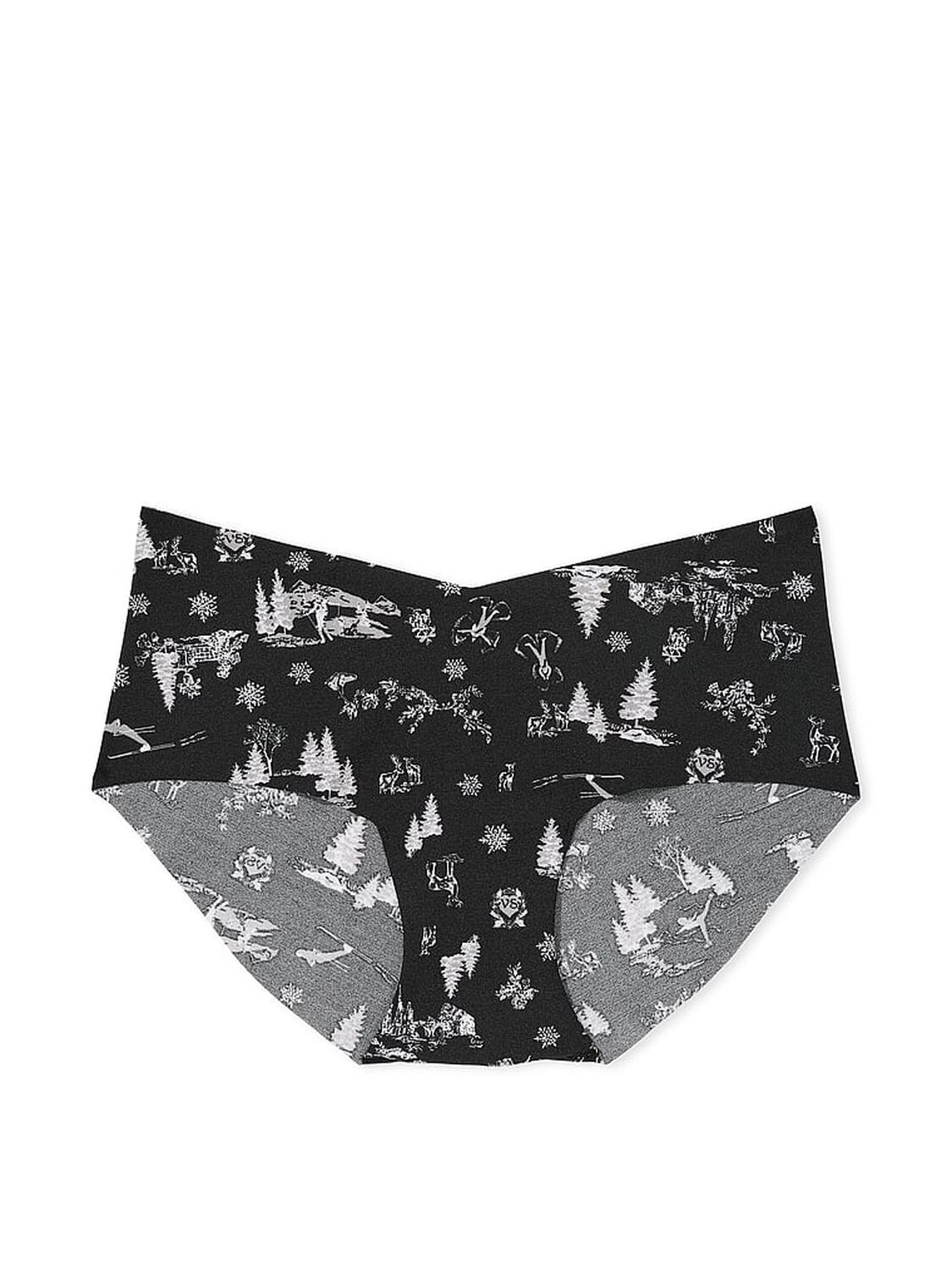 vs No-Show No-Show Hiphugger Panty Black Toile 3 of 3 