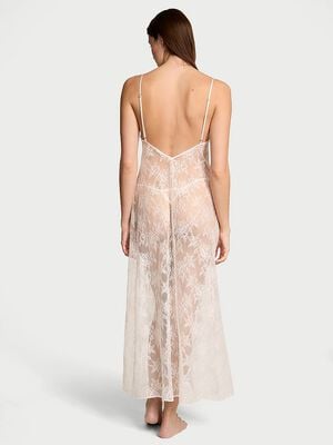 Rose Lace Long Slip