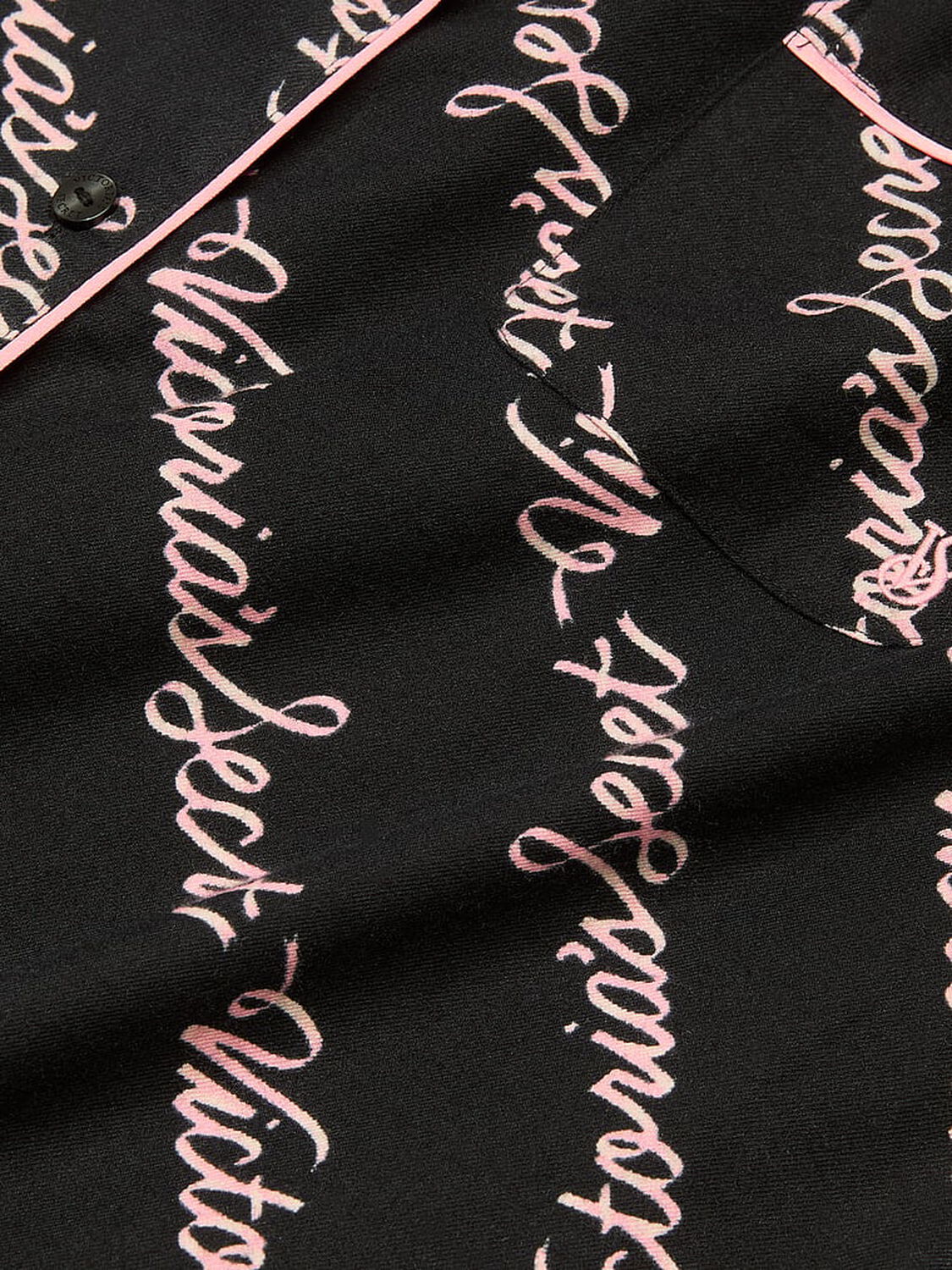 vs Victoria's Secret Flannel Long Pajama Set 4 of 4 