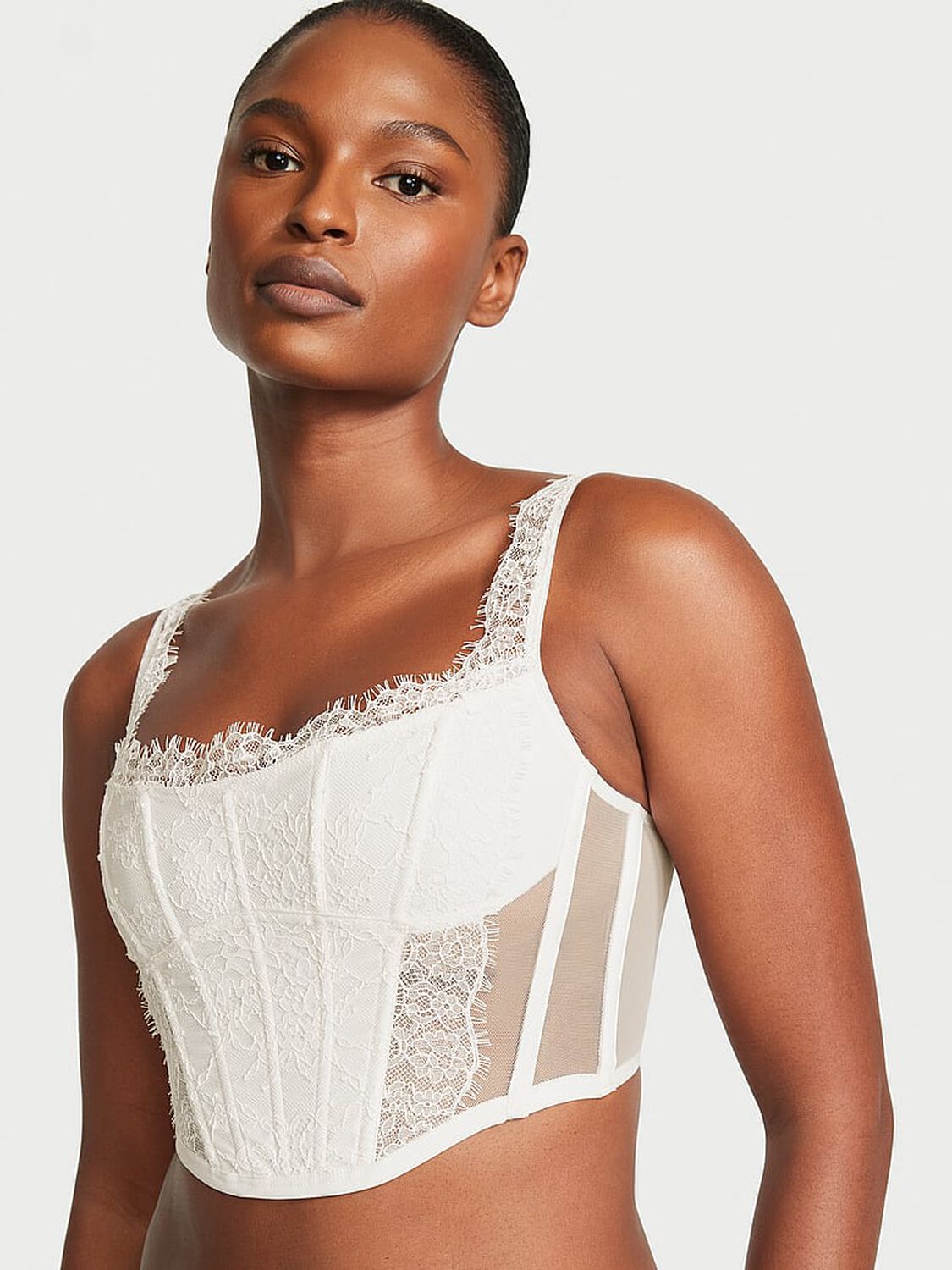 vs Dream Angels Lace Corset Top 1 of 5 