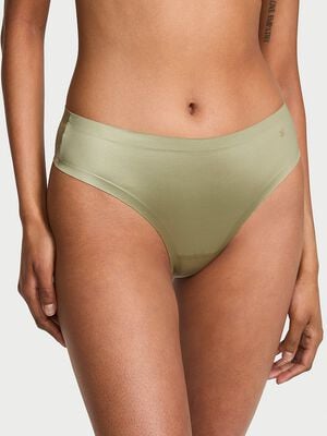 No-Show Mid-Rise Thong Panty